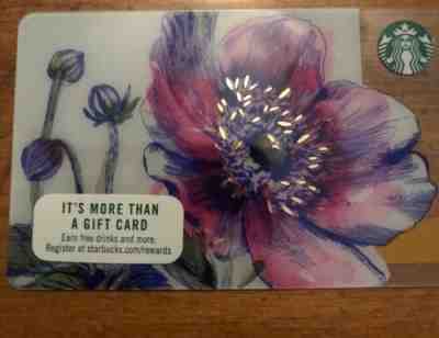 2016 STARBUCKS SPRING FLOWERS GIFT CARD #6134 NO VALUE - Sold on eBay May, 22nd 2019 for $3.90