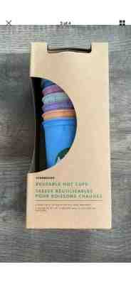 Starbucks Reusable Hot Cup Collection Pack Of 6 W/Lids 16 oz Summer 2019 Marble - Sold on eBay May, 22nd 2019 for $20.00