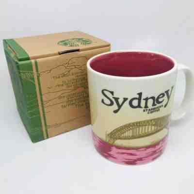Starbucks 2013 SYDNEY Australia City Collectors Series Global Icon Mug 16 oz Cup - Sold on eBay May, 16th 2019 for $19.95
