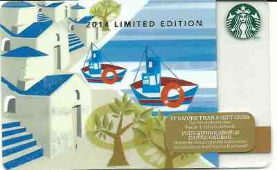 Starbucks Card 2014 Greece - Sold on eBay May, 20th 2019 for $4.99
