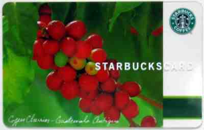 STARBUCKS - GUATEMALA COFFEE CHERRIES - Gift Card Collectible 2005 NO Value RARE - Sold on eBay May, 18th 2019 for $5.49