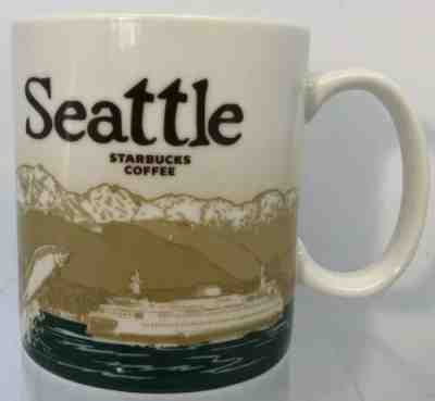 Starbucks Seattle City Mug Collector Series 2009 16 oz Coffee Mug Tea Cup - Sold on eBay May, 17th 2019 for $19.99