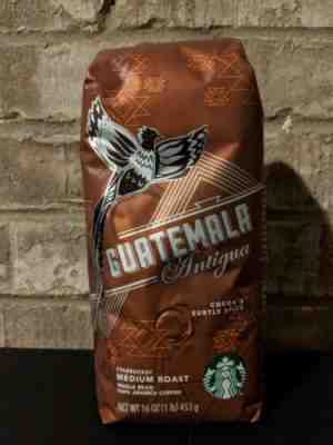 2 x 1 Starbucks Coffee Guatemala Antigua Whole Bean 1 lb 1 lb per bag - NEW - Sold on eBay May, 15th 2019 for $19.00