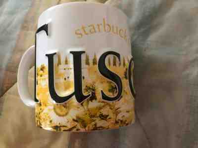 Vintage Starbucks Coffee Mug 2003 Barista Tuscany Italy Pottery Cup Advertising - Sold on eBay May, 17th 2019 for $19.99