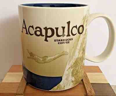 ACAPULCO Starbucks Mexico Collector Global Icon City Mug - Sold on eBay Feb, 26th 2019 for $29.99