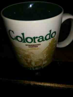 2009 Starbucks Colorado Coffee Mug Cup City Icon Series Collection 16oz - Sold on eBay May, 19th 2019 for $10.00