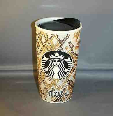 starbucks texas rattlesnake 12 oz. ceramic tumbler  NWT  - Sold on eBay Apr, 13th 2019 for $40.88