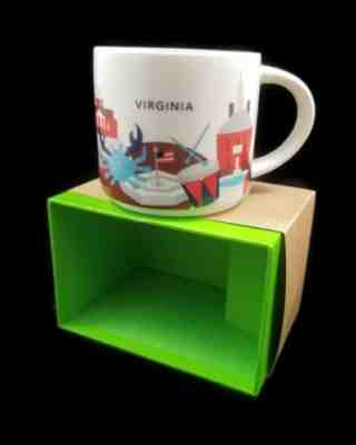 Starbucks Virginia YAH With Box and SKU 2015 MIC 14oz  - Sold on eBay May, 15th 2019 for $18.00