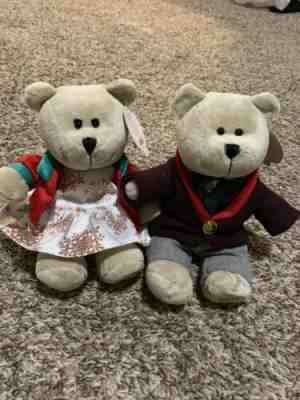 Starbucks Bearista Boy & Girl Bear 2017 Holiday Christmas Plush Limited Edition - Sold on eBay May, 23rd 2019 for $20.00
