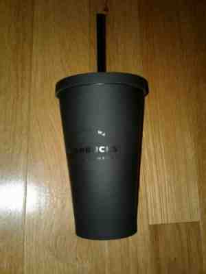 Starbucks 2017 Cold Brew Cup Matte Black Tumbler,16 oz - Sold on eBay May, 23rd 2019 for $26.00