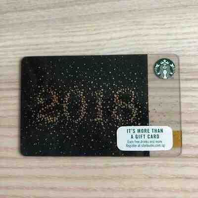 Starbucks Card Singapore 2018 Limited Edition - Sold on eBay May, 23rd 2019 for $25.00