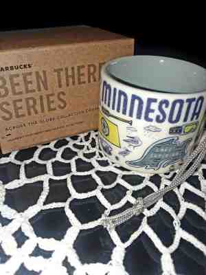Starbucks MINNESOTA 'Been There You Are Here' Ornament Tiny Mug, 2 Oz. NIB - Sold on eBay May, 23rd 2019 for $26.99