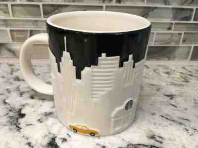 New Starbucks Coffee New York City Embossed TAXI Relief Mug  Series 2012 - Sold on eBay May, 20th 2019 for $20.00