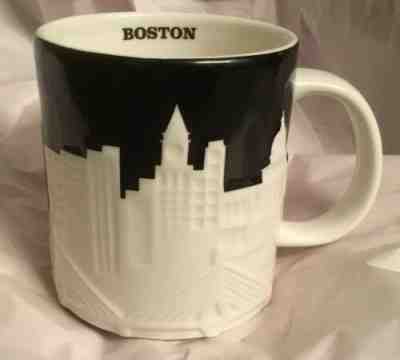 STARBUCKS Boston  CITY RELIEF Architecture COLLECTOR SERIES  MUG 2012 - Sold on eBay May, 15th 2019 for $27.95