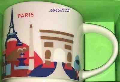 US Seller - New Starbucks You Are Here (France City) PARIS Mug 14oz. Coffee Cup - Sold on eBay May, 23rd 2019 for $38.88