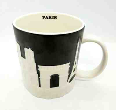 Starbucks 2011 Paris 3D Relief Collector Series Mug Skyline Eiffle Tower 16 oz - Sold on eBay Apr, 12th 2019 for $38.00