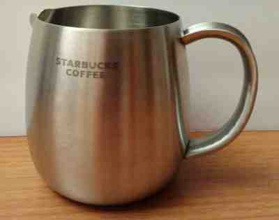 Starbucks Milk Steaming Pitcher Creamer 16 oz Stainless Steel 2009 - Sold on eBay May, 19th 2019 for $12.00