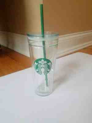 STARBUCKS 20 oz. Double-Wall Cold Cup Glass Tumbler-NWOT - Sold on eBay May, 19th 2019 for $42.00