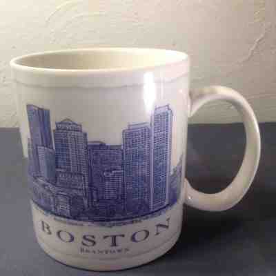 ~ Starbucks 2006 Boston City Architect Series Beantown 18 oz Coffee Mug - Sold on eBay May, 20th 2019 for $19.99