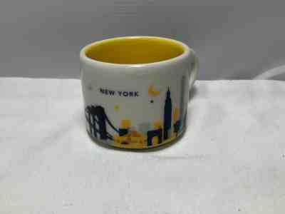 Starbucks 2016 You are Here New York Mini Mug - Sold on eBay May, 3rd 2019 for $8.00