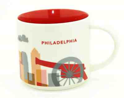 Starbucks Philadelphia You are Here YAH Collector Mug 2014 Discontinued Philly - Sold on eBay May, 23rd 2019 for $21.00