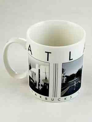 Starbucks City Scenes Barista Series Coffee Mug Atlanta Landmarks Cup 16oz. - Sold on eBay May, 17th 2019 for $7.20