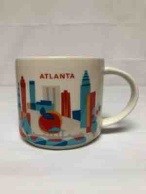 Starbucks You Are Here Atlanta Coffee Mug 2015 14oz Ceramic Retired Collection - Sold on eBay May, 15th 2019 for $16.99