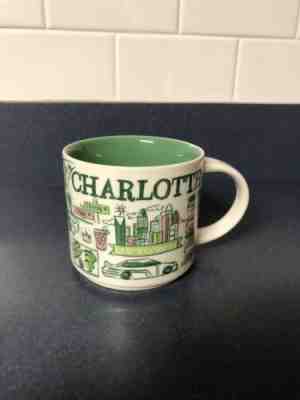 Starbucks Charlotte NC You Are Here Coffee Mug Cup 14 Oz Collection 2019 - Sold on eBay May, 16th 2019 for $5.00
