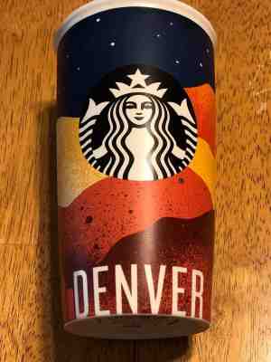 Starbucks 2016 Denver Travel Tumbler 12oz  NEW NWT - Sold on eBay May, 23rd 2019 for $19.99