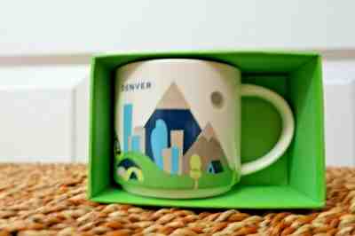 STARBUCKS Coffee Tea Mug  -  DENVER  -  You Are Here Collection - Sold on eBay May, 18th 2019 for $14.95