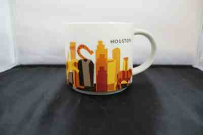 Starbucks 2013 Houston Coffee Mug Texas Skyline You Are Here Collection 14oz - Sold on eBay May, 15th 2019 for $16.15