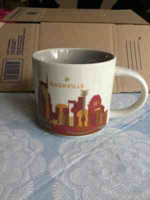 Starbucks You Are Here Series Mug Nashville - Sold on eBay May, 21st 2019 for $11.00