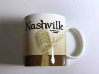 Starbucks Nashville Coffee Mug 16 oz Global Icon City Collectors Series Cup - Sold on eBay May, 19th 2019 for $15.00