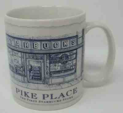 Starbucks Pike Place Market Seattle Collector Architect Mugs City Mug 18oz - Sold on eBay May, 21st 2019 for $19.99