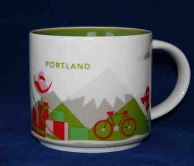 Original Starbucks Portland 2015 You Are Here Collection Series Coffee Mug Cup  - Sold on eBay May, 20th 2019 for $9.00