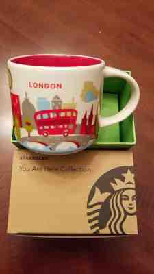 STARBUCKS ~ London ~ "You Are Here" Icon Mug (NEW) ~14 Oz  NWT England - Sold on eBay May, 15th 2019 for $29.99