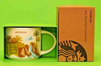 STARBUCKS COFFEE MUG TURKEY TURKISH MUG NEW YAH YOU ARE HERE ANTALYA - Sold on eBay May, 23rd 2019 for $33.99
