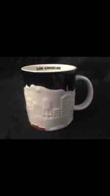 STARBUCKS Los Angeles Textured Collector Series 2012 Mug Coffee Cup - Sold on eBay Apr, 29th 2019 for $12.50