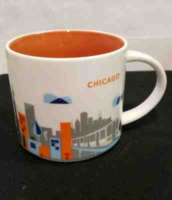 Starbucks CHICAGO You Are Here 14oz Coffee Mug - Sold on eBay May, 18th 2019 for $9.00