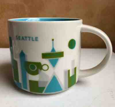 2017 Starbucks Coffee You Are Here SEATTLE Washington 14 oz Mug Cup SKU - Sold on eBay May, 18th 2019 for $5.99