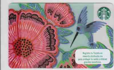 Mexico Starbucks card Hummingbird 6163,no value - Sold on eBay May, 23rd 2019 for $3.50