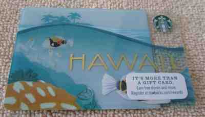 Starbucks Regional Card ~ ***HAWAII 2015 (Hawaiian Reef) *** ~ MINT, Rare & HTF - Sold on eBay May, 22nd 2019 for $4.99
