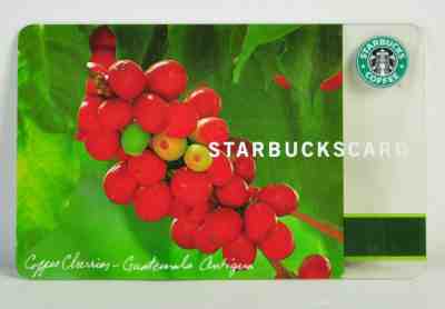 2005 STARBUCKS CARD "COFFEE CHERRIES" OLD LOGO NO BALANCE - Sold on eBay May, 21st 2019 for $15.99