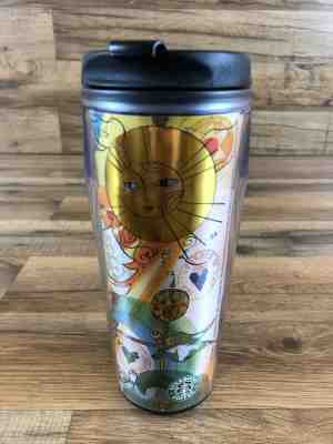 2005 Starbucks Mermaid Golden Sun Travel Coffee Mug 16oz Ocean Sea Map Sailing - Sold on eBay May, 21st 2019 for $15.00