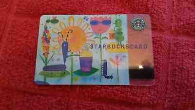 2003 Ultra RARE wo/Peeling -- Starbucks BUGS Gift Card Light Use AND SOLID! F/S - Sold on eBay May, 20th 2019 for $5.12