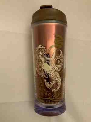 Starbucks Coffee 2011 Metallic Bronze Tumbler 12fl oz 355ml  - Sold on eBay May, 23rd 2019 for $19.99