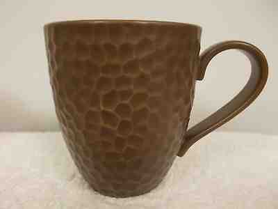 2007 Starbucks Hammered Ceramic Dark Brown Coffee Tea Cup Mug 15 Ounces - Sold on eBay May, 23rd 2019 for $7.99