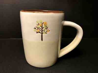 2009 Starbucks Coffee Mug NWOT 14 oz. Two Tone Fall Autumn Colored Tree  - Sold on eBay May, 13th 2019 for $11.95