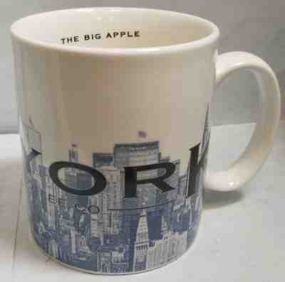 Starbucks Barista New York The Big Apple 18oz Coffee Mug 2002 Skyline Series Cup - Sold on eBay Apr, 25th 2019 for $16.95