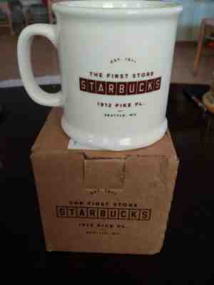 New The First Store Starbucks Mug Est 1971 Coffee Tea Cup Seattle Washington  - Sold on eBay May, 20th 2019 for $19.99